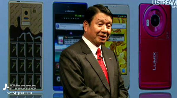японские телефоны NTT Docomo 2011-2012