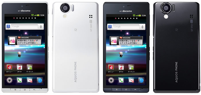 японские телефоны Sharp Docomo SH-01D Aquos Phone