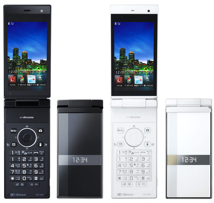 японские телефоны Sharp Docomo SH-03D
