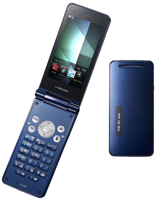 японские телефоны Sharp Docomo SH-05D