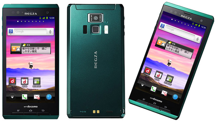 японские телефоны Toshiba Regza Phone T-01D