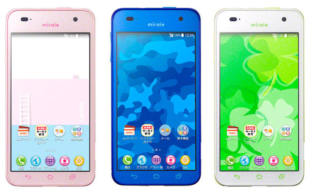 детский японский смартфон miraie KYK23 детский японский смартфон miraie KYK23