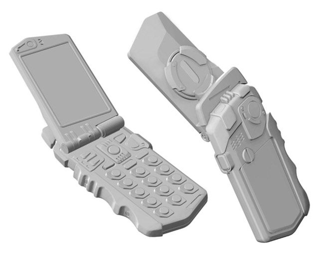 Японская компания Casio Computer запатентовала два новых раскладных кнопочных Android телефона с необычным дизайном