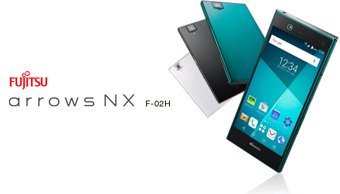 Fujitsu ARROWS NX Docomo F-02H Fujitsu ARROWS NX Docomo F-02H