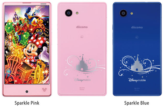 Японский IGZO смартфон Sharp DM-01H Disney Mobile Японский IGZO смартфон Sharp DM-01H Disney Mobile