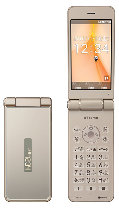 Японская Android раскладушка Sharp Docomo SH-01J AQUOS K-tai Японская Android раскладушка Sharp Docomo SH-01J AQUOS K-tai