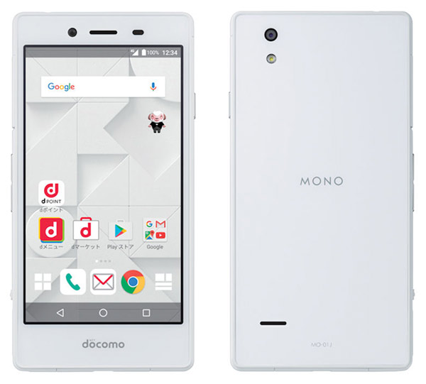 Китайский Android смартфон ZTE Docomo MO-01J MONO Китайский Android смартфон ZTE Docomo MO-01J MONO
