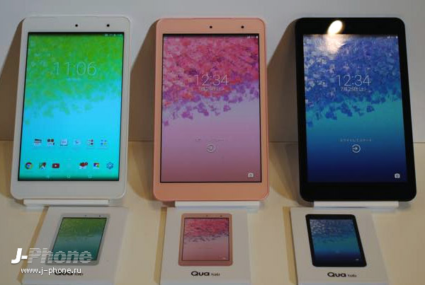 японский планшет Kyocera Qua tab 01 японский планшет Kyocera Qua tab 01