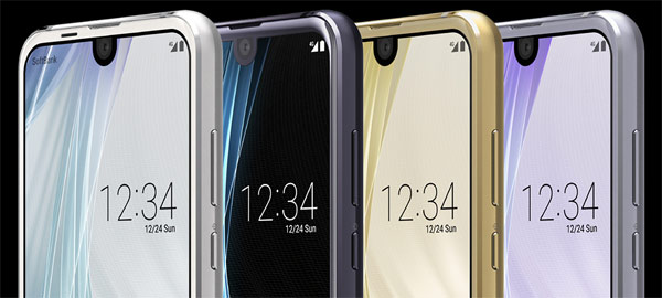 японский безрамочный IGZO смартфон Sharp AQUOS R compact японский безрамочный IGZO смартфон Sharp AQUOS R compact