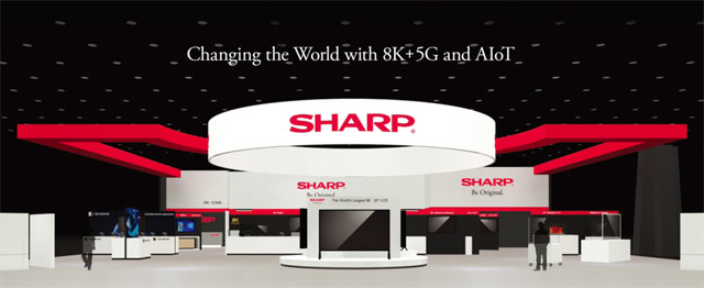 Sharp разрабатывает 5G смартфон с 8K камерой