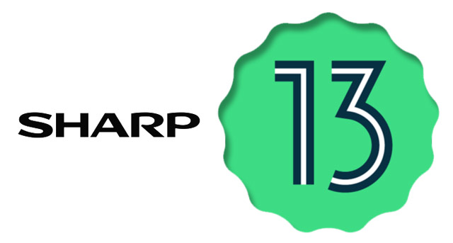 Компания Sharp представила список устройств, для которых в ближайшее время готовится обновление операционной системы до версии Android 13