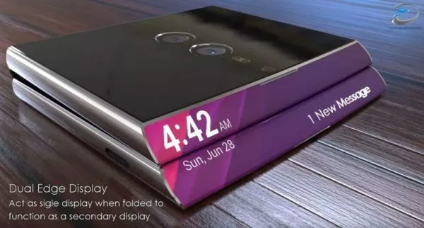 концепт смартфона Sony XPERIA Flex с гибким экраном концепт смартфона Sony XPERIA Flex с гибким экраном
