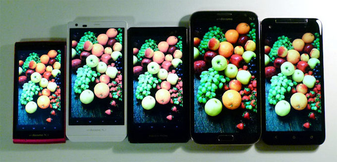 тестируем экран IGZO на примере Docomo SH-02E Aquos Phone Zeta тестируем экран IGZO на примере Docomo SH-02E Aquos Phone Zeta