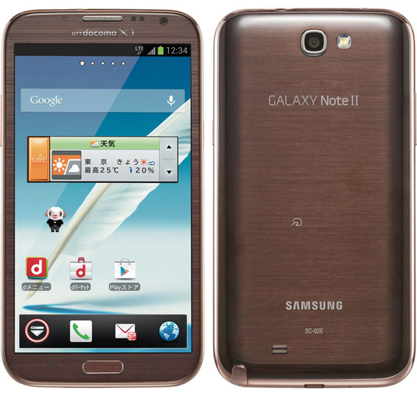 смартфон Samsung Docomo SC-02E Galaxy Note II смартфон Samsung Docomo SC-02E Galaxy Note II