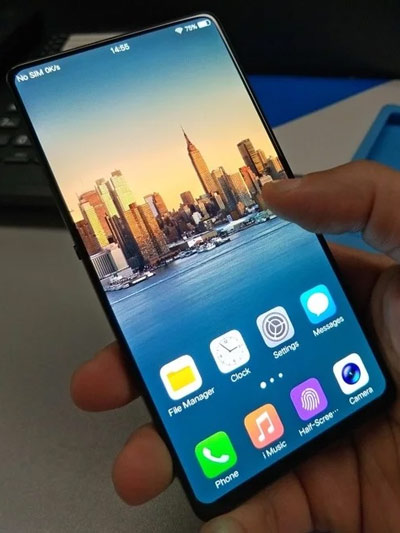 Неизвестный полноэкранный безрамочный смартфон Vivo был замечен в сети Неизвестный полноэкранный безрамочный смартфон Vivo был замечен в сети
