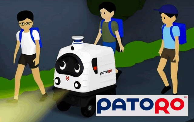 ZMP добавит охранному роботу Patoro функцию распыления дезинфицирующего средства